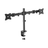 Kép 4/7 - Digitus DA-90349 Universal Dual Monitor Stand With Clamp Mount Black