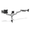 Kép 4/6 - Digitus DA-90363 Universal Triple Monitor Table Mount With Gas Spring And Clamp Mount Silver