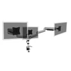 Kép 5/6 - Digitus DA-90363 Universal Triple Monitor Table Mount With Gas Spring And Clamp Mount Silver