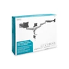 Digitus DA-90363 Universal Triple Monitor Table Mount With Gas Spring And Clamp Mount Silver