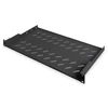 Kép 1/4 - DIGITUS DN-19 TRAY-1-SW 19" 1U 400mm mély fekete fix polc