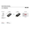 Kép 4/6 - DIGITUS DS-55203 4K Mini HDMI (50m FullHD) extender szett