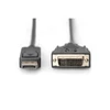 Kép 2/4 - DIGITUS Display port apa -> DVI-D apa 2m kábel