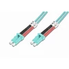 Kép 1/6 - DIGITUS duplex 2xLC + 2xLC MM OM3 50/125µ 5m optikai patch kábel