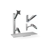 Kép 4/13 - DIGITUS flexibilis fali monitor (VESA 100x100) + billentyűzet tartó konzol