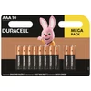 Elem, AAA mikro, 10 db, DURACELL 