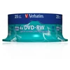 DVD-RW lemez, újraírható, 4,7GB, 4x, 25 db, hengeren, VERBATIM