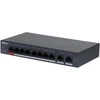 Kép 1/3 - Dahua CS4010-8ET-110 8x10/100 Mbps PoE + 2x1 Gbps uplink/110W/Cloud Managed PoE Switch