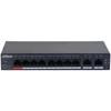 Kép 2/3 - Dahua CS4010-8ET-110 8x10/100 Mbps PoE + 2x1 Gbps uplink/110W/Cloud Managed PoE Switch