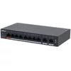 Kép 1/3 - Dahua CS4010-8ET-60 8x10/100 Mbps PoE + 2x1 Gbps uplink/60W/Cloud Managed PoE Switch