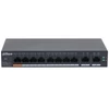 Kép 2/3 - Dahua CS4010-8ET-60 8x10/100 Mbps PoE + 2x1 Gbps uplink/60W/Cloud Managed PoE Switch
