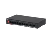 Kép 4/4 - Dahua PFS3010-8ET-96-V2 1x 10/100(Hi-PoE/PoE+/PoE)+7x 10/100(PoE+/PoE)+2x gigabit uplink, 96W PoE switch
