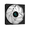 DeepCool CPU Cooler - AG400 DIGITAL PLUS (31,6 dB; max, 134,03 m3/h; 4pin csatlakozó, 4 db heatpipe, 12cm, PWM)