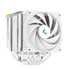 DeepCool CPU Cooler - AK620 DIGITAL SE WH (28 dB; max, 117,21 m3/h; 4pin csatlakozó, 6 db heatpipe, 2x12cm, PWM, RGB)