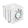 DeepCool CPU Cooler - AK620 DIGITAL SE WH (28 dB; max, 117,21 m3/h; 4pin csatlakozó, 6 db heatpipe, 2x12cm, PWM, RGB)
