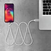 Kép 7/9 - Delight kábel - USB Type-C mágneses adat és töltőkábel, 2A, 1,2m, fehér
