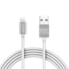 Kép 3/12 - Delight LED fénnyel iPhone Lightning 1m fehér adatkábel