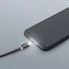 Kép 2/7 - Delight LED fénnyel iPhone Lightning 1m fekete adatkábel