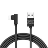 Kép 1/6 - Delight kábel - USB-C töltőkábel (USB - USB Type-C apa be-/kimenet; 2m, fekete)