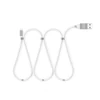 Kép 2/9 - Delight kábel - USB Type-C mágneses adat és töltőkábel, 2A, 1,2m, fehér