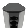 Kép 8/12 - Delight 20484 alumínium 4-es sarokelosztó + 2 USB-A port