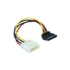 Kép 2/3 - Delock SATA HDD (derékszögű) – 4 tűs apa (Molex) hálózati kábel