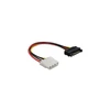 Kép 2/3 - Delock 60115 15 tűs SATA (apa) – 4 tűs Molex (anya) 12 cm-es hálózati adapter