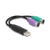 Delock 61051 USB-PS/2 adapter
