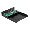 Kép 3/5 - Delock 64058 1xUSB-C 3.2/2xUSB-A + SD/MicroSD 3,5" beépíthető kártyaolvasó