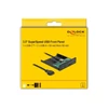 Kép 5/5 - Delock 64058 1xUSB-C 3.2/2xUSB-A + SD/MicroSD 3,5" beépíthető kártyaolvasó
