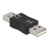 Kép 1/3 - Delock 65011 USB-A apa - USB-A apa adapter