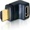Kép 1/3 - Delock 65072 HDMI apa > HDMI anya 90° adapter