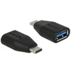 Kép 1/2 - Delock 65519 Super High Speed USB 10 Gbps (USB 3.1 Gen 2) USB C típus > USB 3.1 A adapter