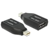 Kép 2/2 - Delock 65552 fekete adapter mini displayport apa > HDMI anya