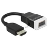 Kép 1/2 - Delock 65587 HDMI-A dugó > VGA hüvely audióval adapter