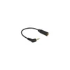 Kép 2/3 - DeLock Audio Cable Stereo jack 2,5mm 3 pin male angled > Stereo jack 3,5mm 3 pin female