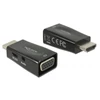 Kép 1/2 - Delock 65901 HDMI-A apa > VGA anya audió adapter