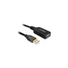 Kép 2/3 - Delock 82308 aktív USB 2.0 hosszabbító, 5 m.