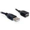 Kép 1/2 - Delock 82457 USB 2.0 A-A 15cm apa-anya hosszabbítókábel