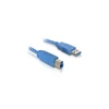 Kép 2/3 - Delock 82582 USB 3.0 A-B 5m apa/apa átalakító kábel