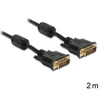 Kép 1/2 - Delock 83190 2 méter DVI 24+1 pin apa/apa kábel