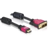 Kép 1/3 - Delock 84342 HDMI-A – DVI-D 1.8m apa/apa átalakító kábel