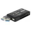Kép 2/5 - Delock 91758 CF/SD/Micro SD/MS/M2/xD memóriakártyákhoz USB 3.2 kártyaolvasó
