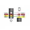 Kép 4/5 - Delock 62498 sztereó jack 3.5 mm 4 pin - sztereó dugó 3.5 mm 4 pin kábel