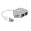 Kép 1/4 - DeLock RJ45 Port duplázó (1 x RJ45 dugó > 2 x RJ45 jack (2 x Ethernet)