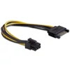Kép 2/3 - Delock 82924 SATA 15 pin > 6 pin PCI Expressz tápkábel