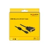 Kép 3/5 - DeLock HDMI cable Micro-D male > DVI-D (Dual Link) male 1m