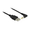 Kép 2/5 - DeLock Power Cable USB > DC 4.0 x1.7 mm male 90° 1.5m