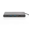 Kép 2/14 - Digitus DA-70865 USB-C utazó 9 portos univerzális notebook dokkoló állomás