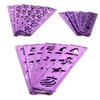 Kép 4/4 - Iris Doboz alakú /1db 20cm, 1db 25cm, 1db 30cm/ ezüst-lila fémdoboz műanyag masnival dekor szett
